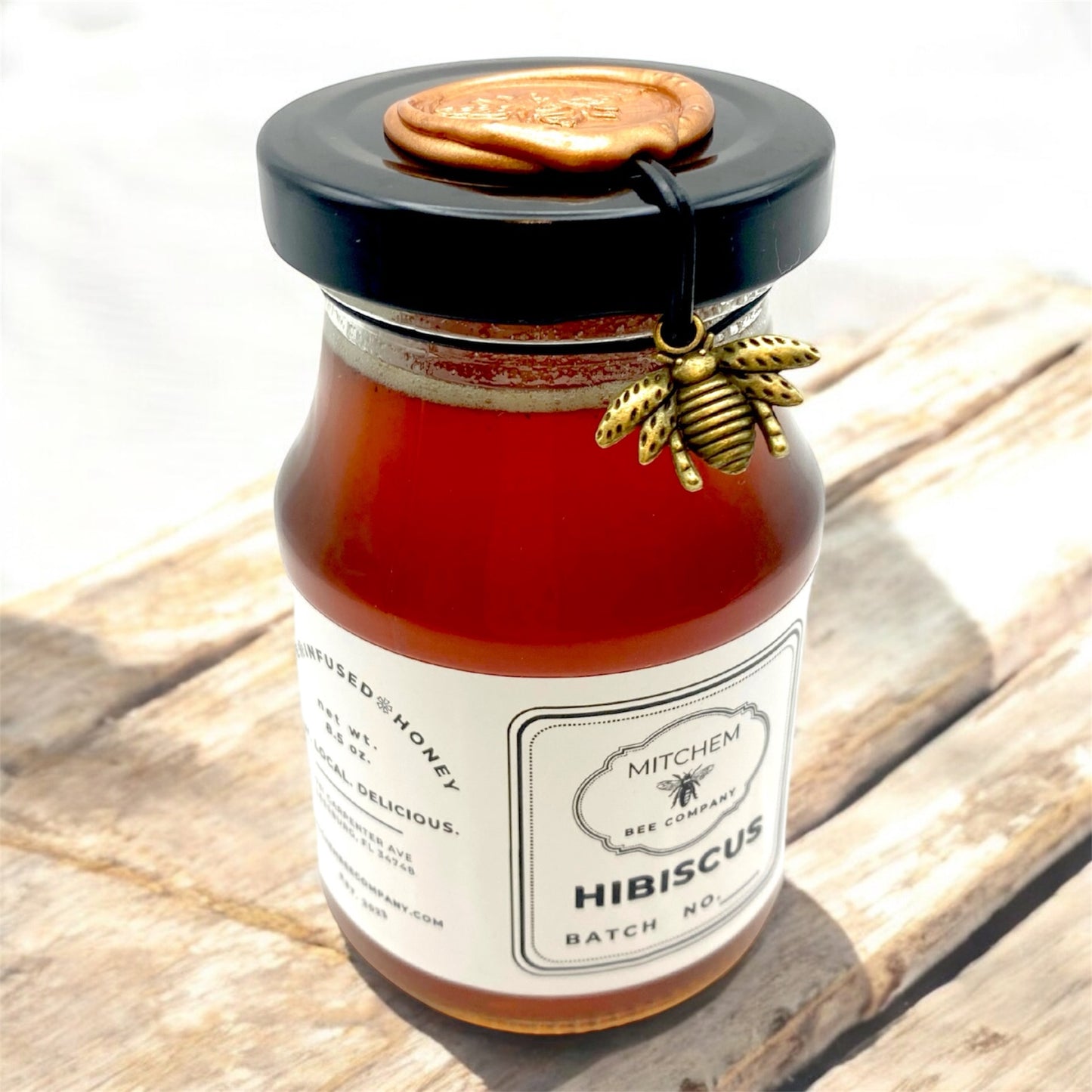 8 oz. Infused Raw Honey