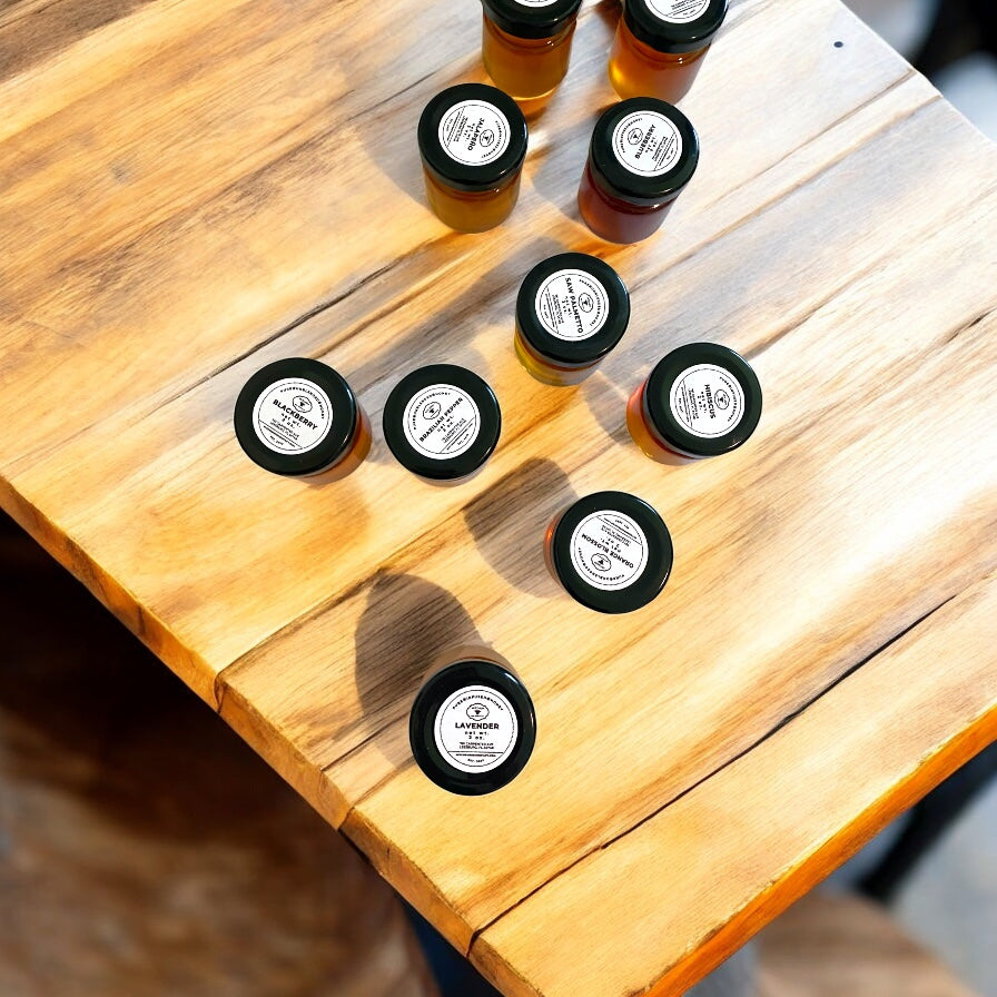 2 oz. Raw Honey Sampler