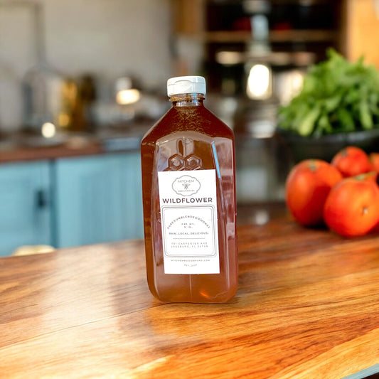 5 lb. Raw Honey - Squeeze Bottle