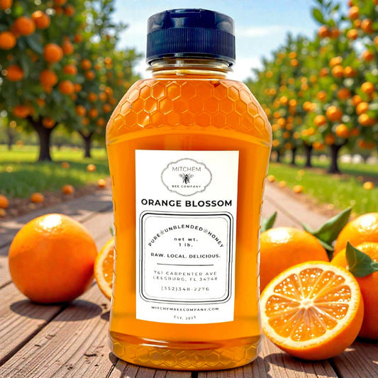 Raw, Unfiltered Florida Orange Blossom Honey