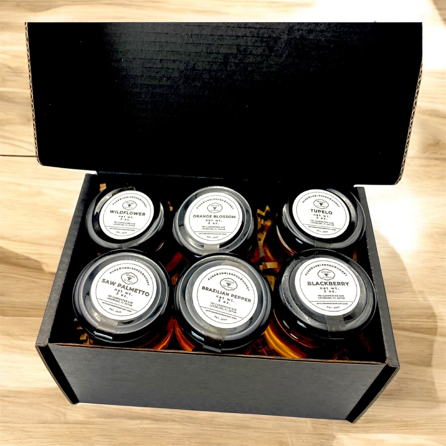 2 oz. Raw Honey Sampler