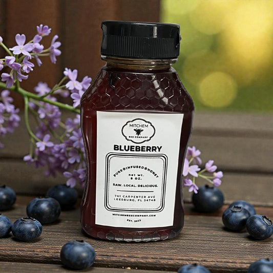 8 oz. Infused Raw Honey - Squeeze Bottle