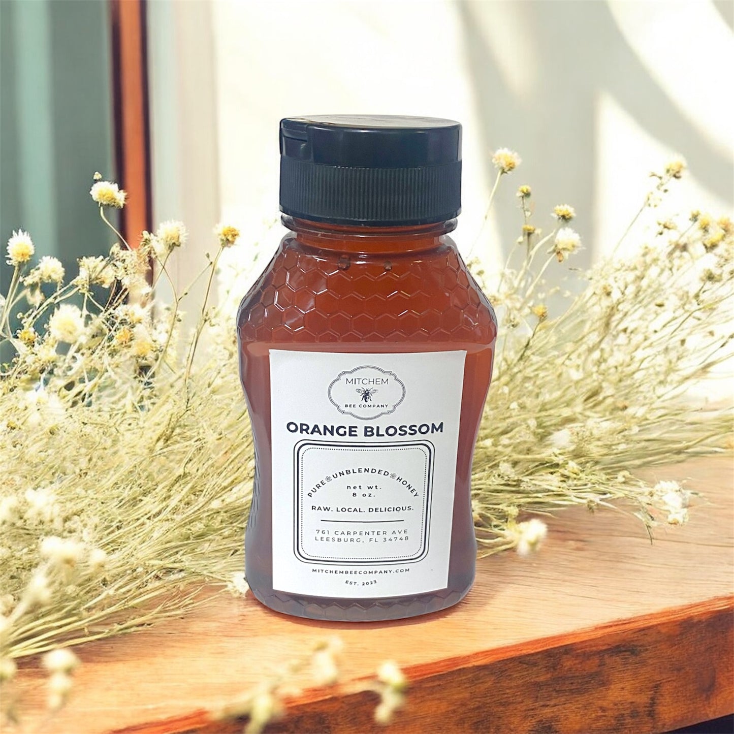 8 oz. Raw Honey Trio - Squeeze Bottle