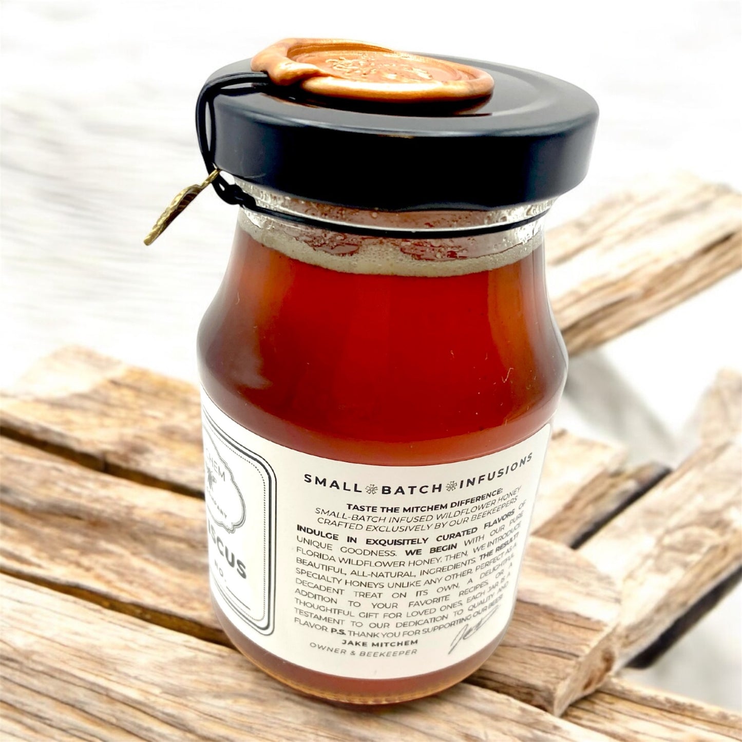 8 oz. Infused Raw Honey