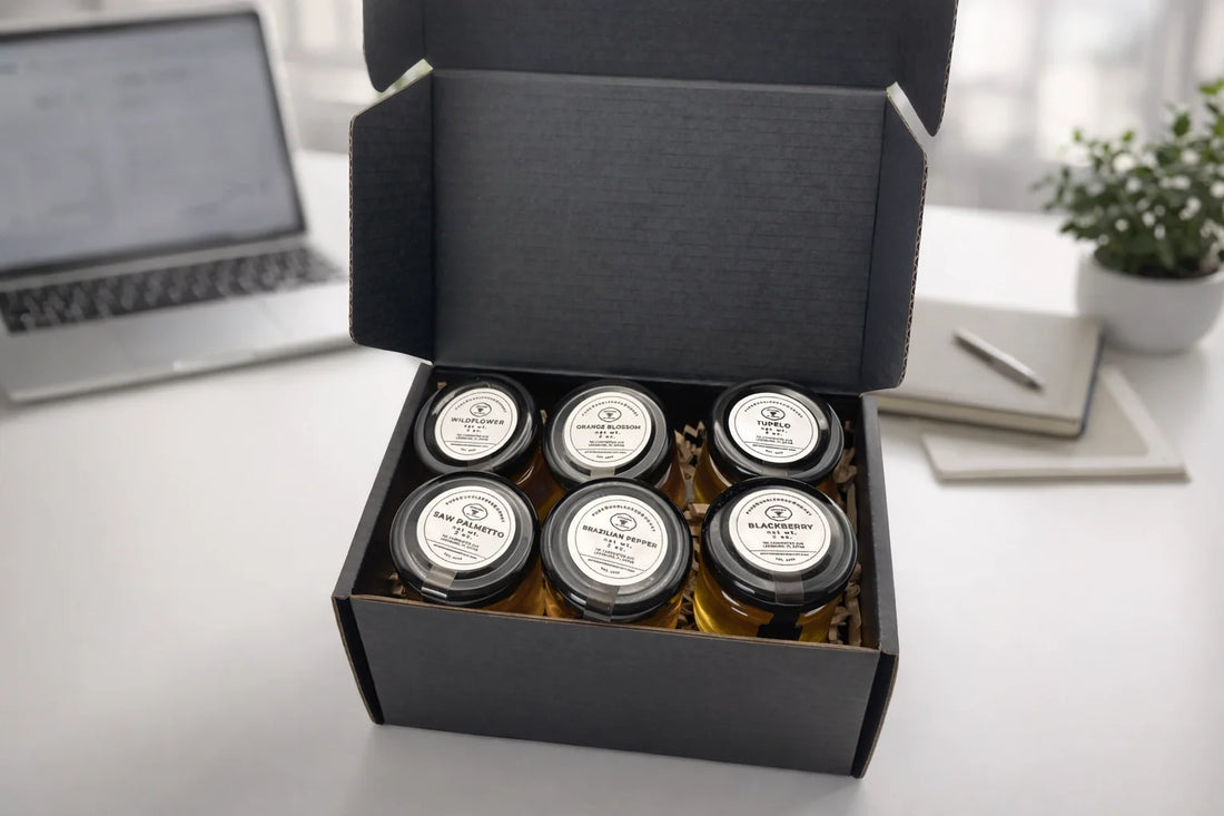 Beyond the Fruit Basket: Why Mitchem Raw Honey is the Sustainable Corporate Gift Your Clients Want