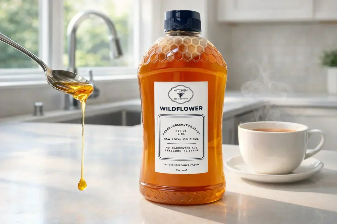 The Potential Health Benefits of Taking a Teaspoon of Raw Honey Every Day - Mitchem Bee Company