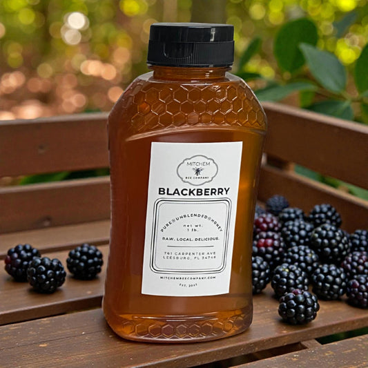 Raw, Unfiltered Georgia Blackberry Honey