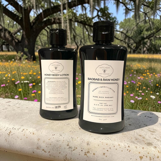 Raw Honey & Baobab Unscented Body Lotion