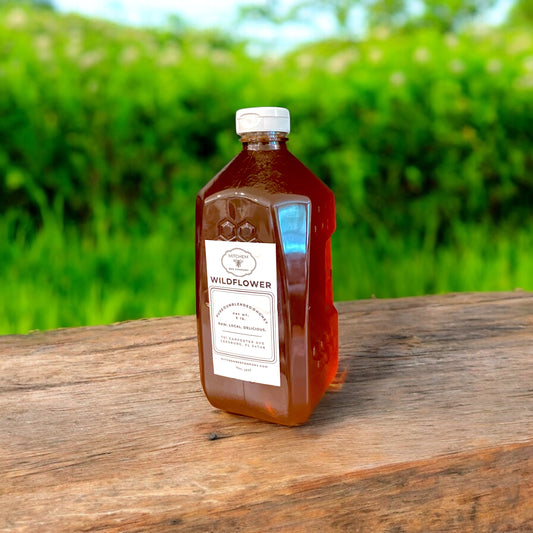 5 lb. Raw Honey - Squeeze Bottle