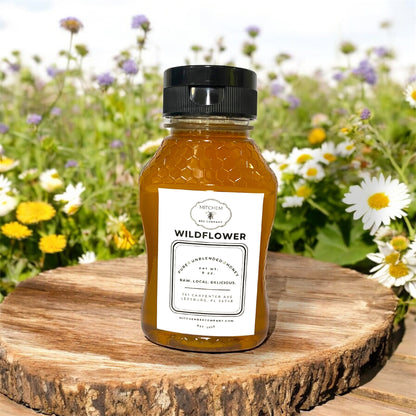 8 oz. Raw Honey - Squeeze Bottle
