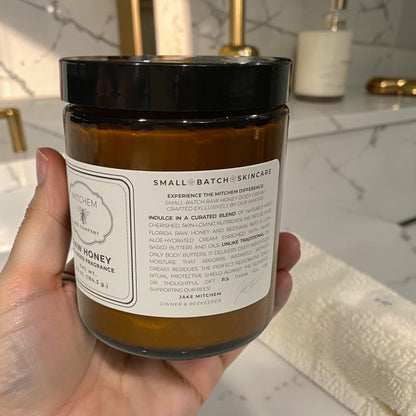 6.5 oz. Unscented Raw Honey Body Cream
