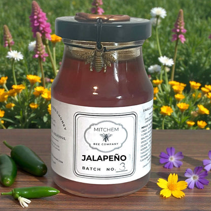 8 oz. Infused Raw Honey - Glass Jar