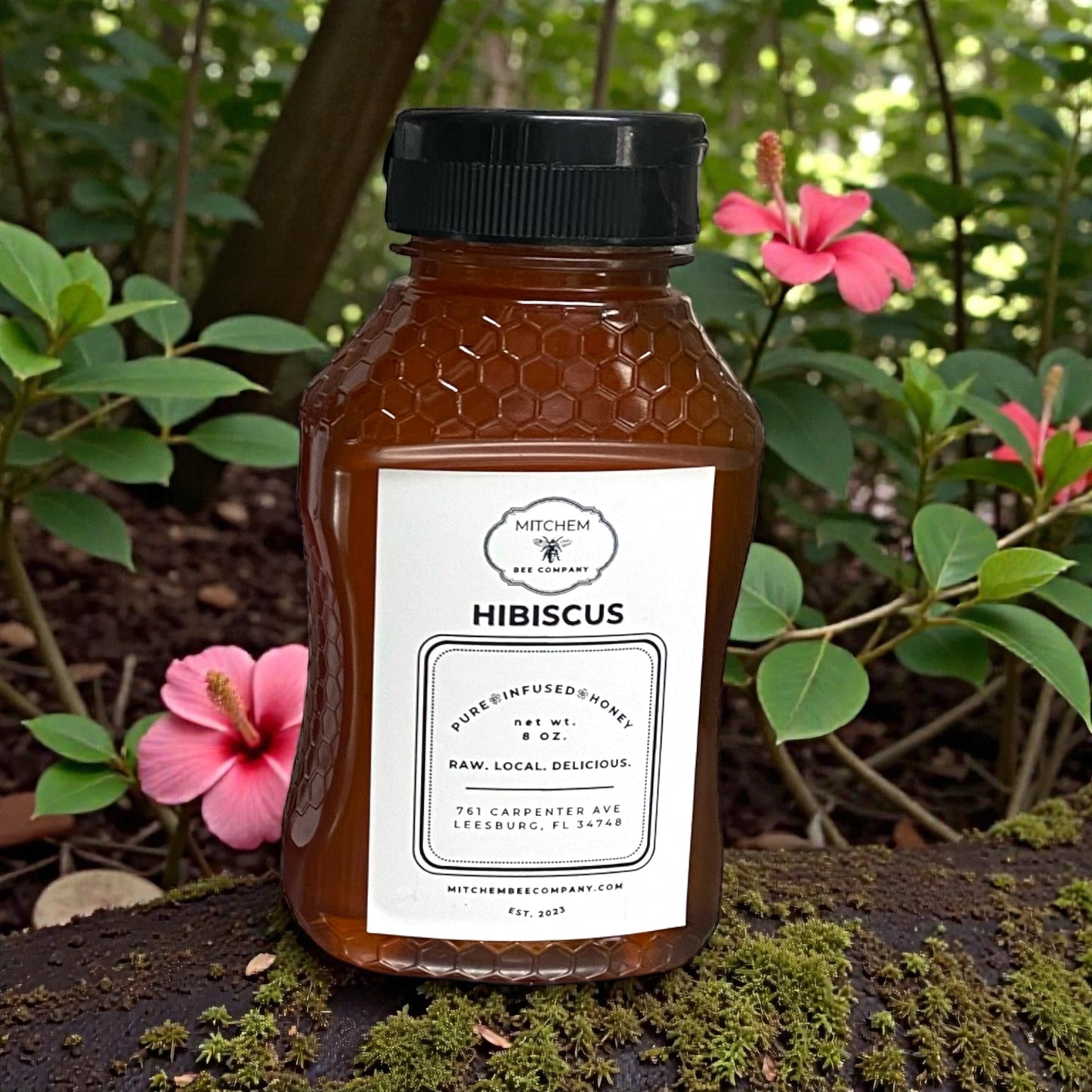 8 oz. Infused Raw Honey - Squeeze Bottle