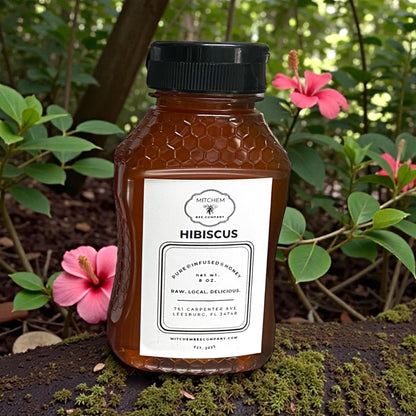 8 oz. Infused Raw Honey - Squeeze Bottle