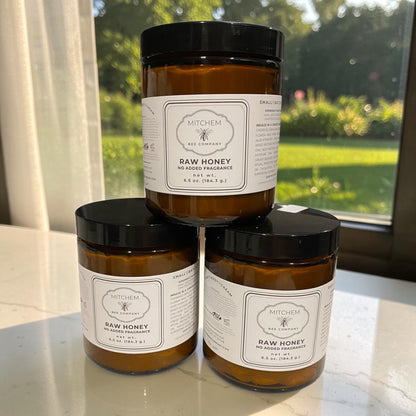 6.5 oz. Unscented Raw Honey Body Cream
