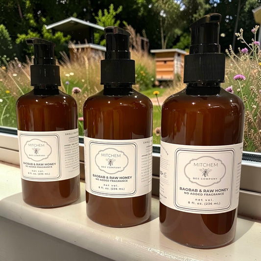 Raw Honey & Baobab Unscented Body Lotion