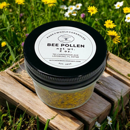 2 oz. Bee Pollen - Glass Jar