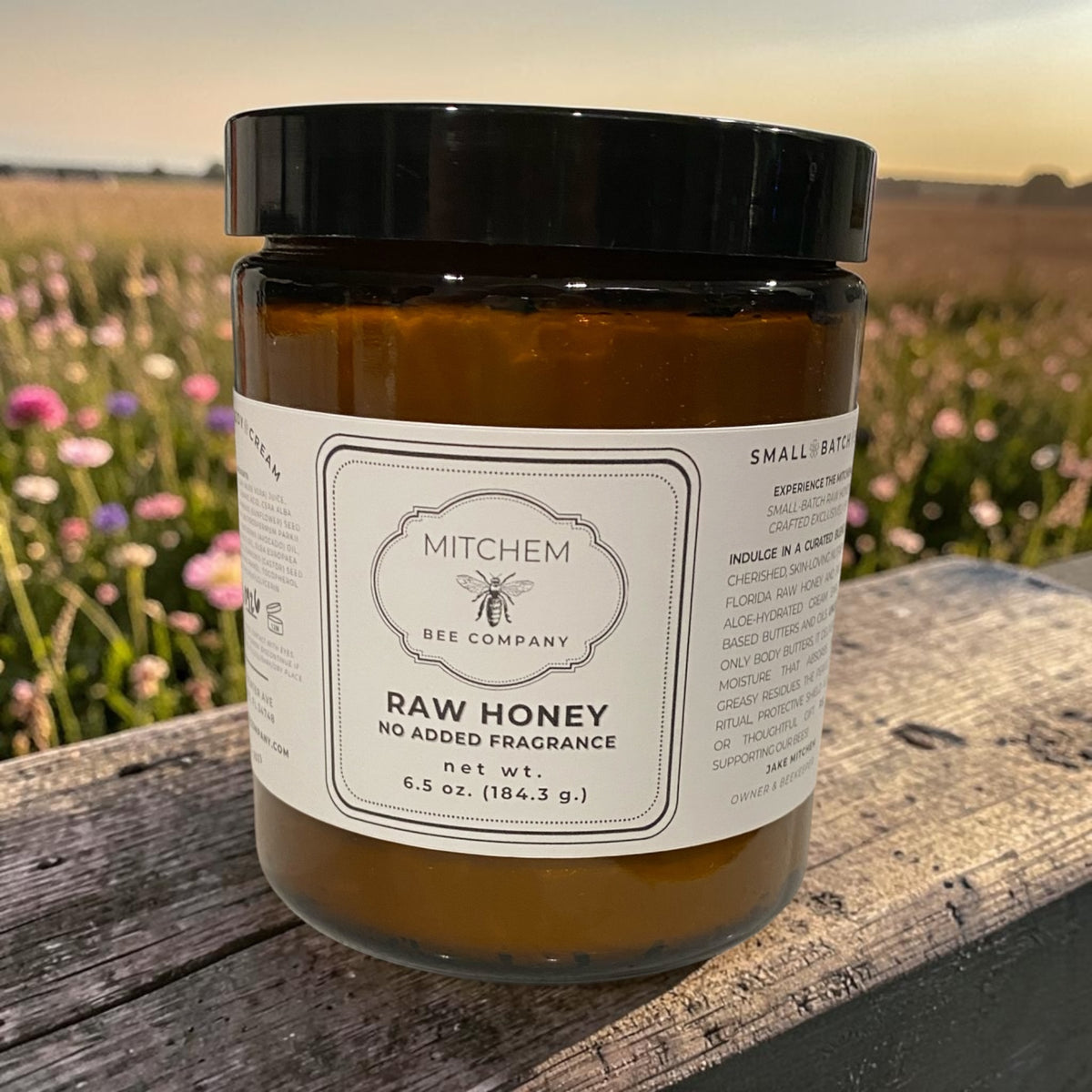 6.5 oz. Unscented Raw Honey Body Cream