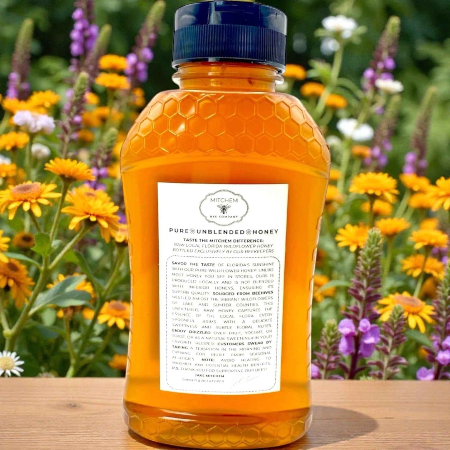 Raw, Unfiltered Florida Wildflower Honey