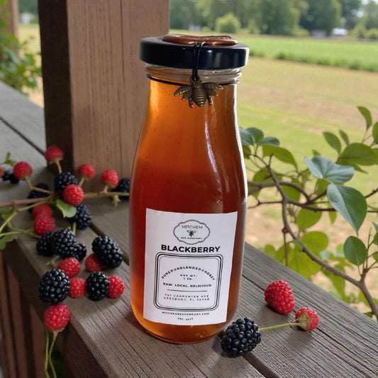 Raw, Unfiltered Georgia Blackberry Honey