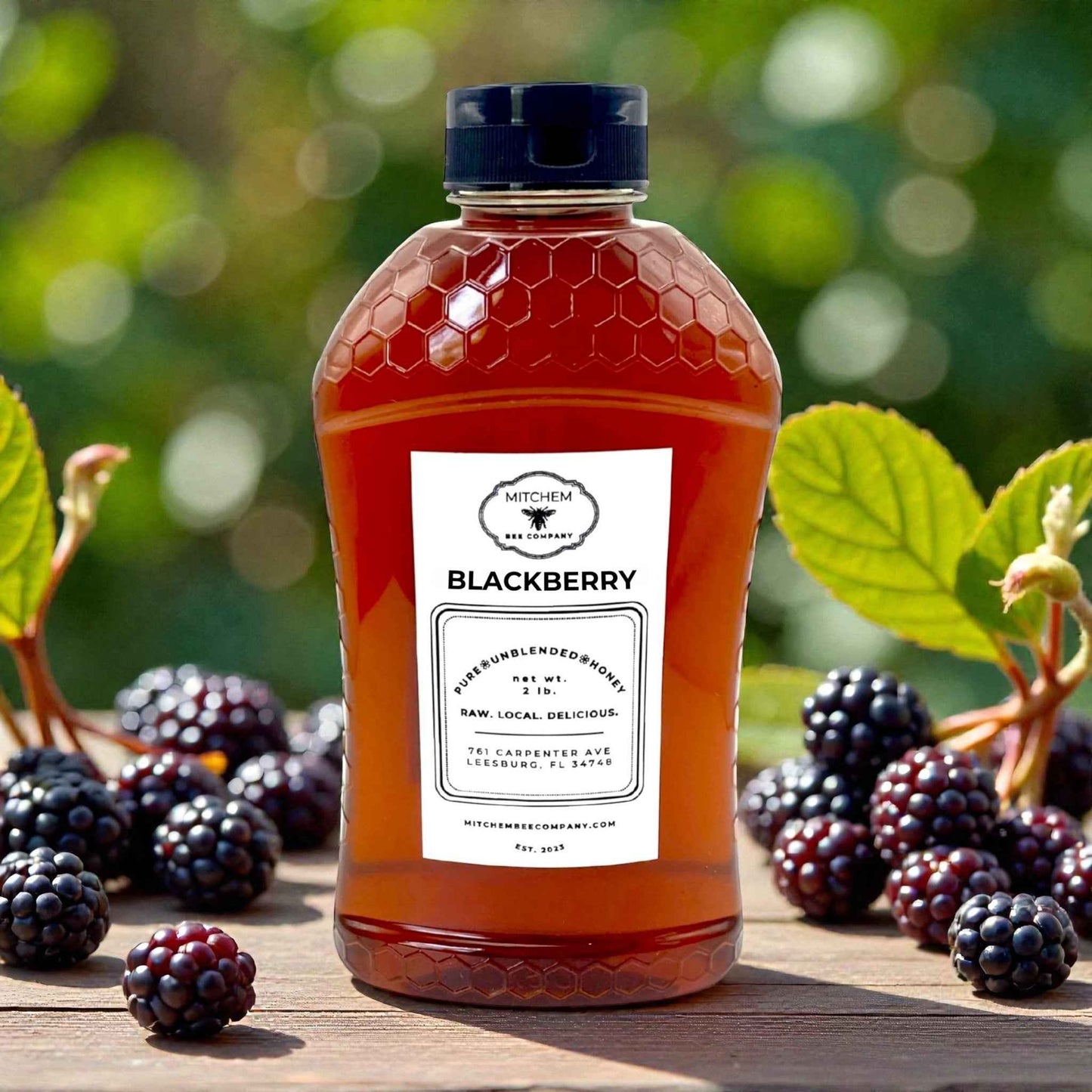 Raw, Unfiltered Georgia Blackberry Honey