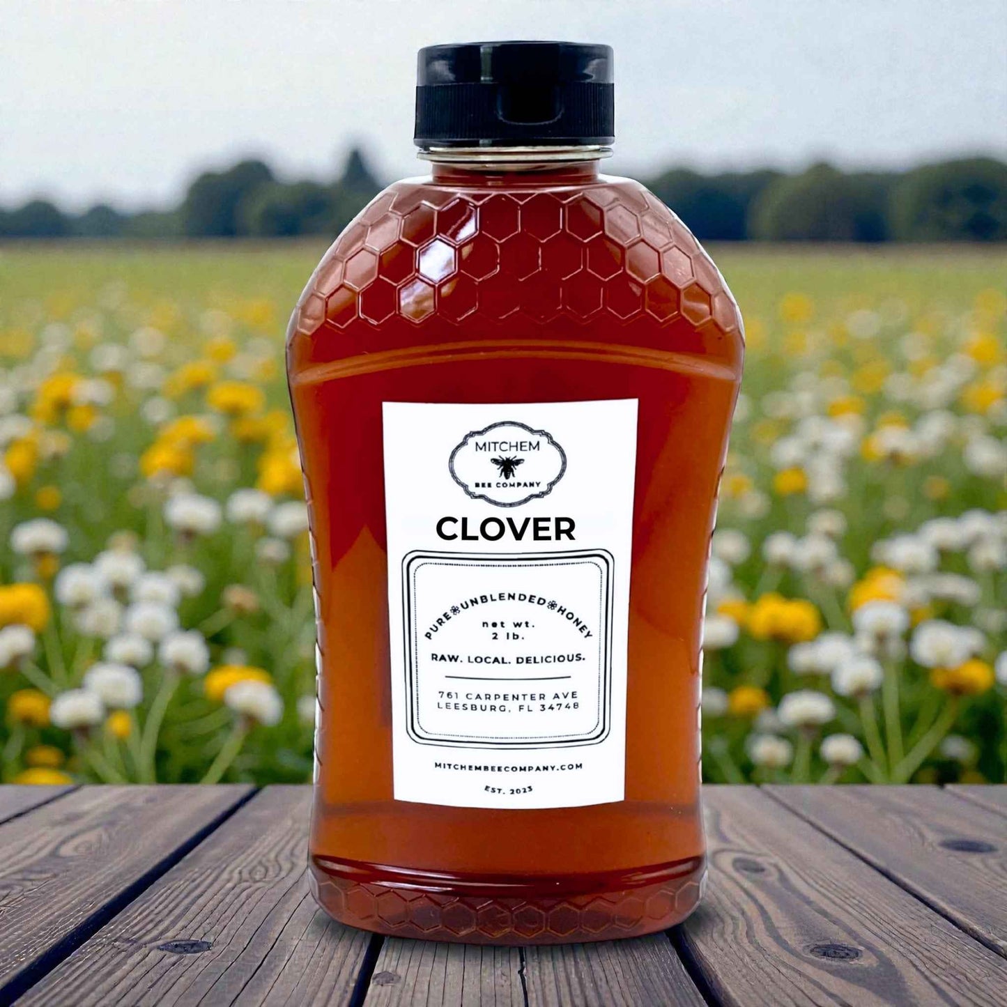 Raw, Unfiltered North Dakota Clover Honey
