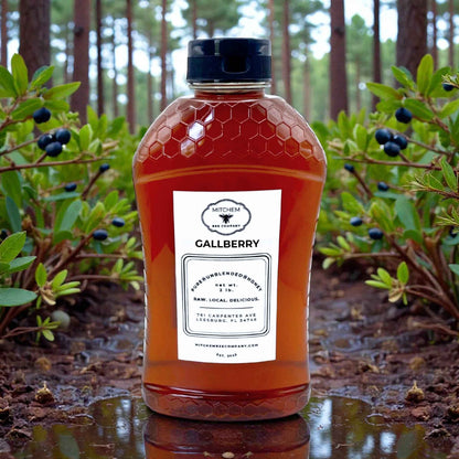 Raw, Unfiltered Florida Gallberry Honey