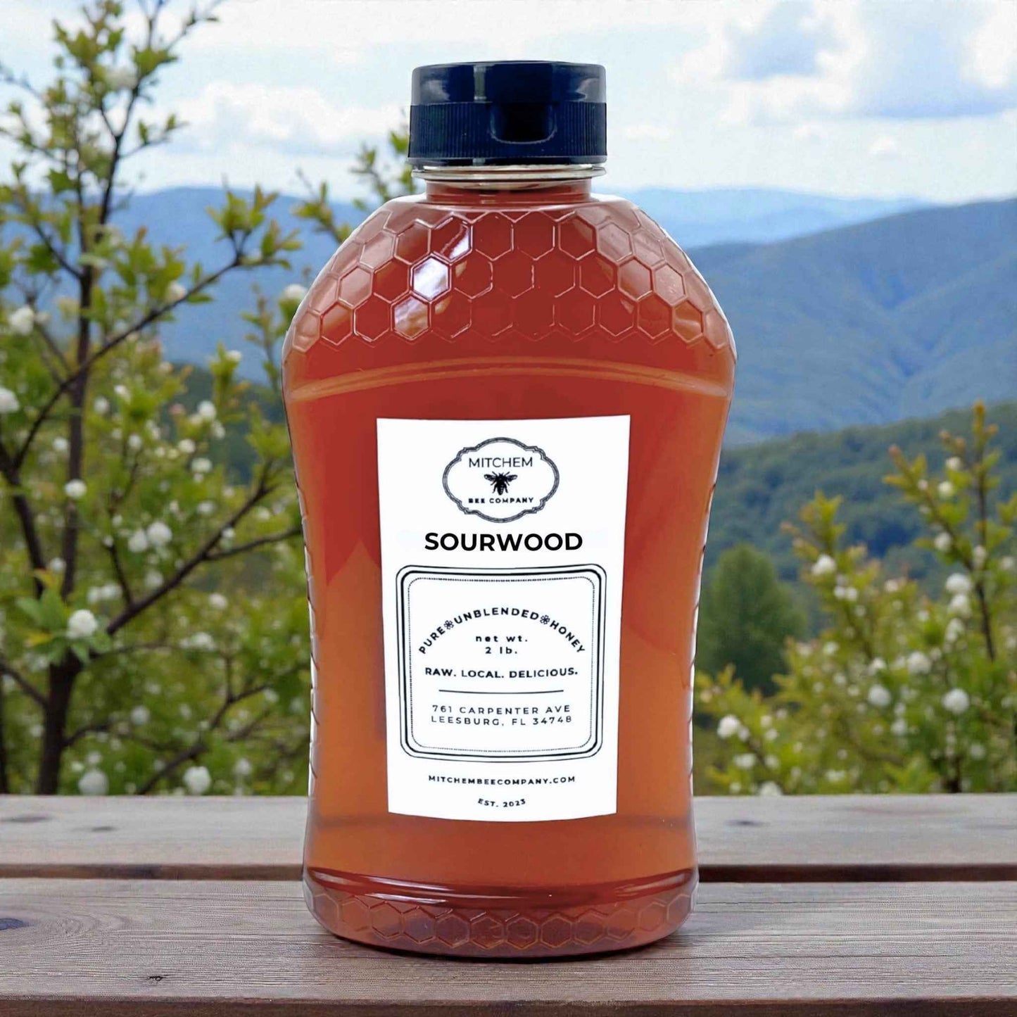 Raw, Unfiltered North Carolina Sourwood Honey